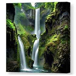 Cascading Waterfall