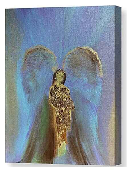 Angel Above the Clouds canvas print