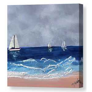 Sailboat Regatta canvas print