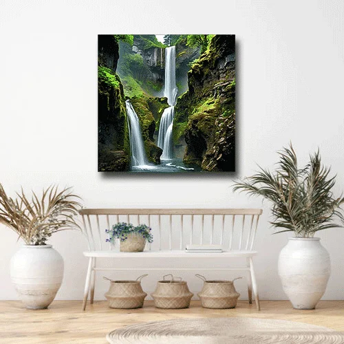 ​Amazing Cascading Waterfall room view