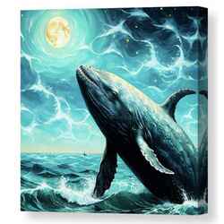 Breaching Whale