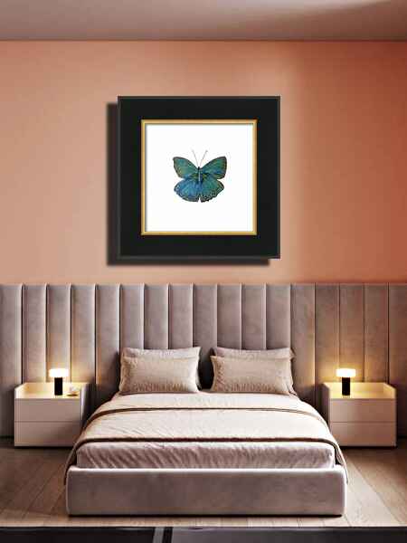 Cerulean Butterfly room view